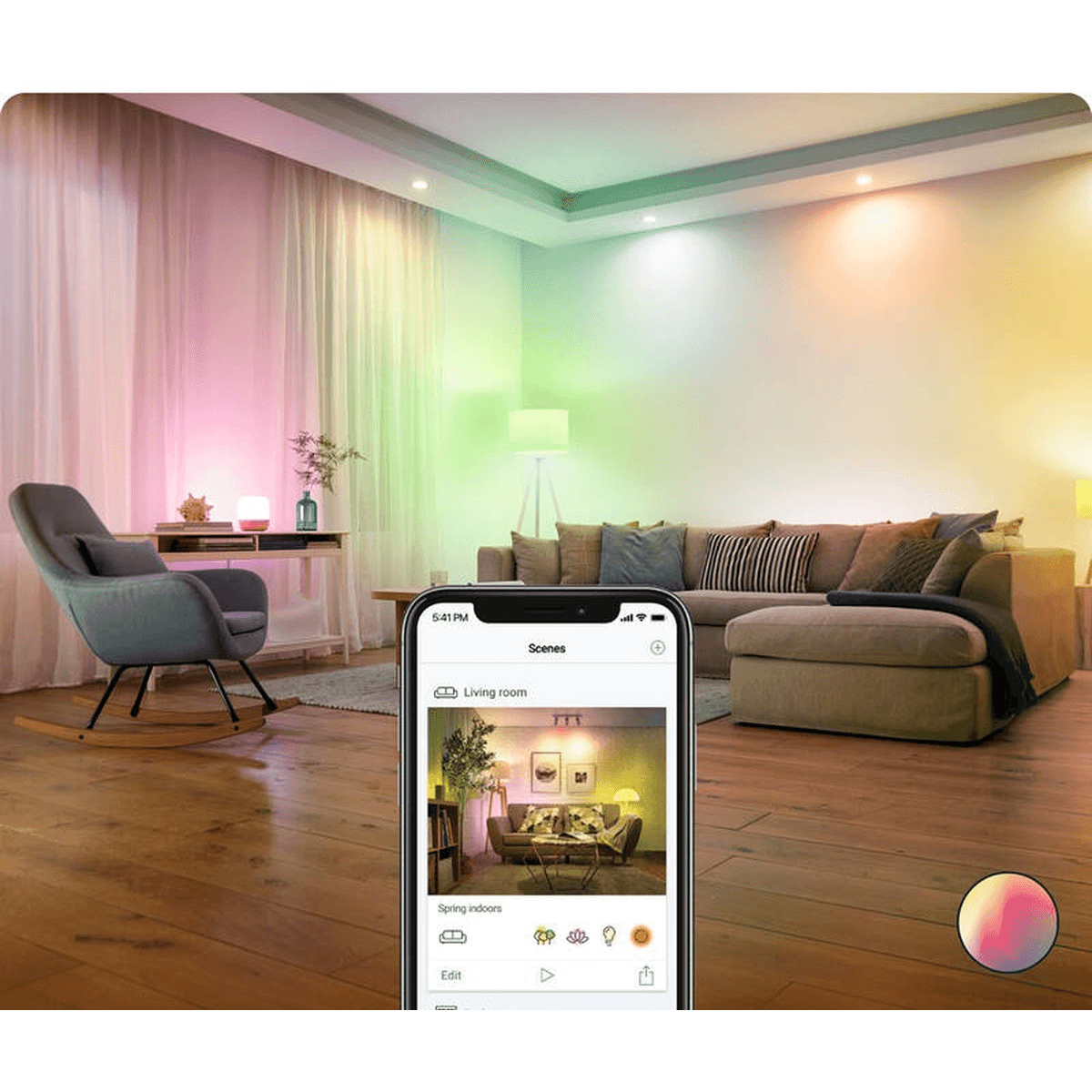 Wiz Led connect Pack de 2 spots 50w GU10 couleur Wi-Fi Bluetooth. – Image 3